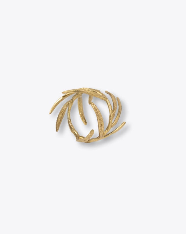Mustard Leaf Napkin Ring | Rent