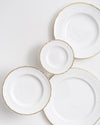 The Downton Dinner Plate | Gold