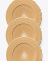 Brushed Charger Plate | Rent | Gold