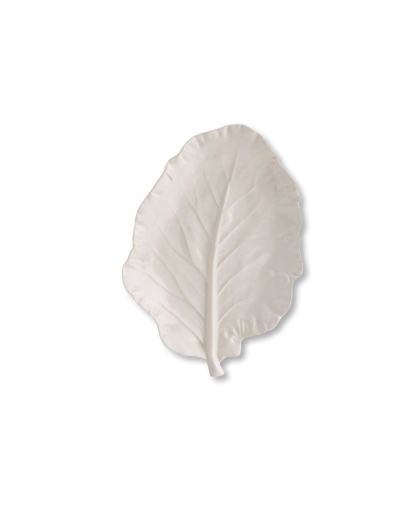Cabbage Leaf Tray | Beige