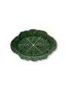 Cabbage Oval Medium Serving Platter | Green