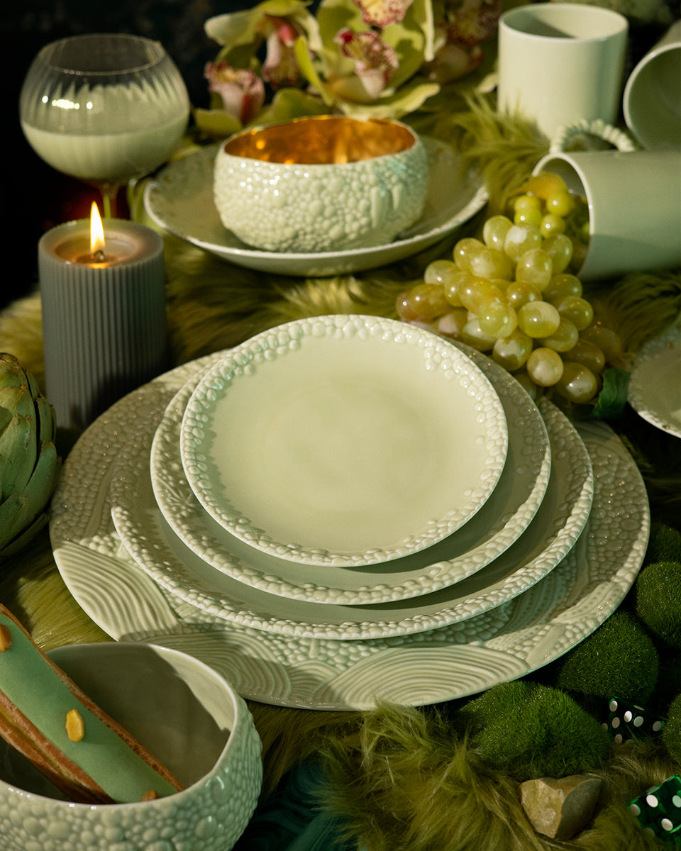 Matcha Dinner Plate Green Maison de Carine