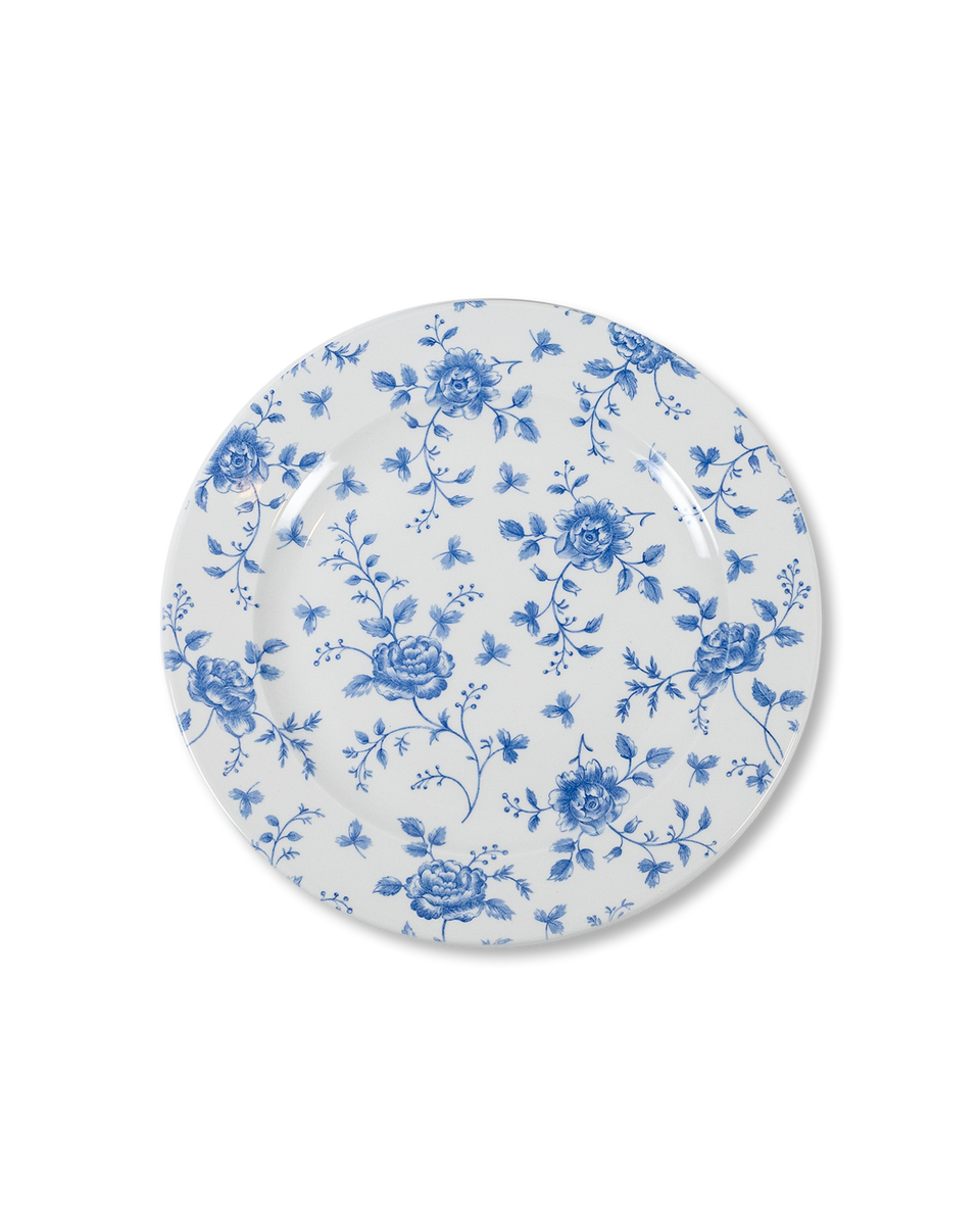 Kensington Blue Dinner Plate, Set of 6 Maison de Carine