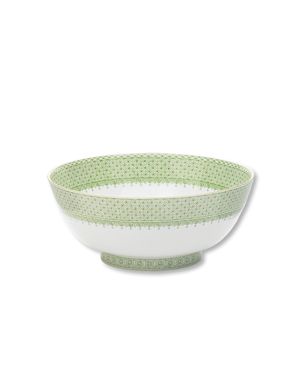 Lace Round Bowl | Apple Green