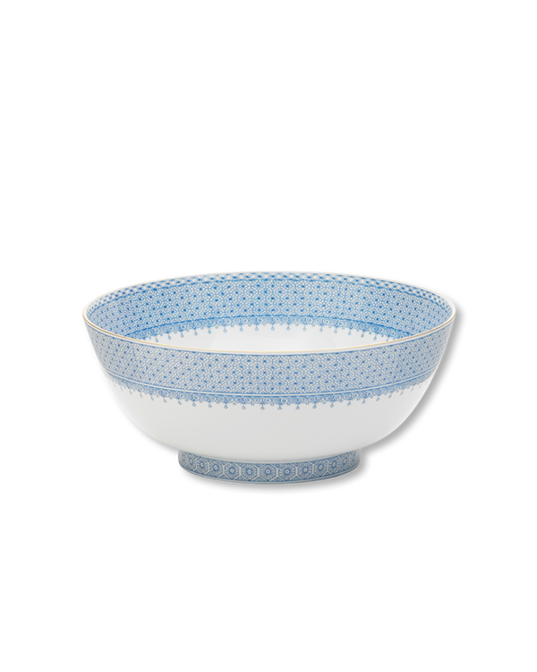 Lace Round Bowl | Cornflower Blue