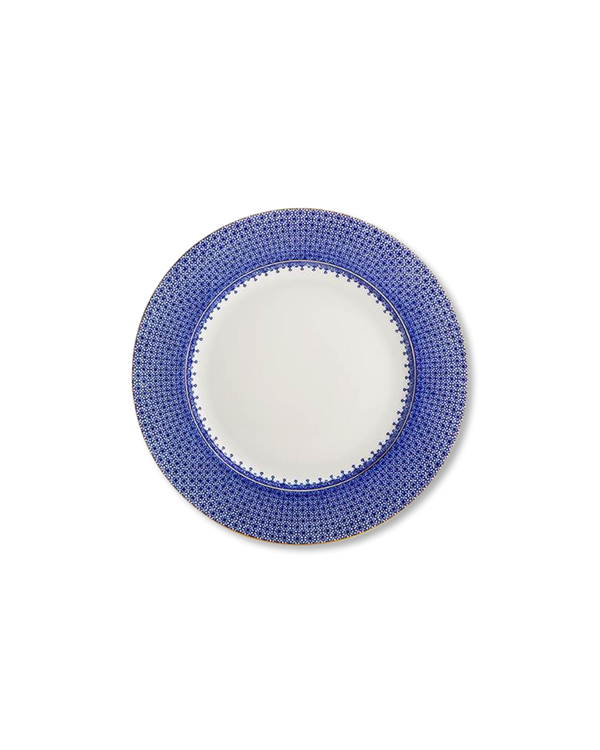 Lace Salad + Dessert Plate | Blue