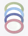 Lace Oval Serving Platter | Pink