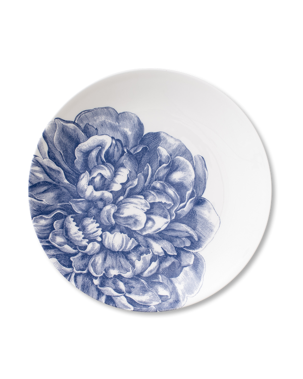 Peony Charger Plate | Blue | Set of 3