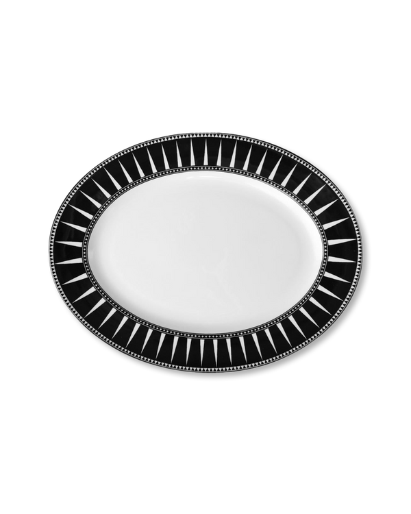 The Crown Large Oval Platter