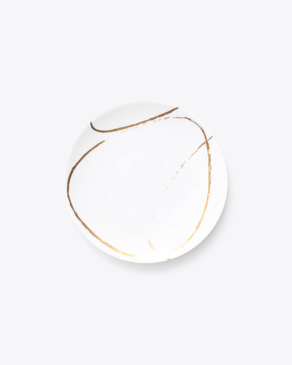 Eclipse Salad + Dessert Plate | Rent | White