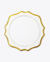 Anna's Antique Charger Plate | Gold