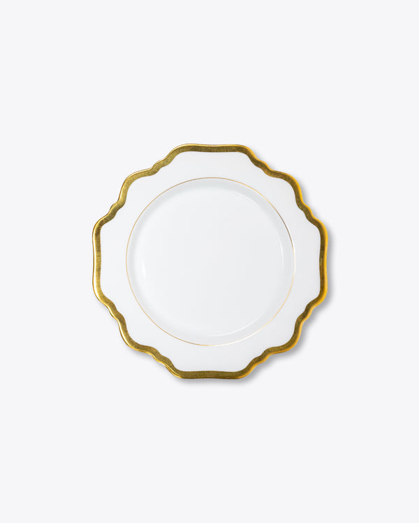 Anna's Antique Salad+Dessert Plate | Rent | Gold