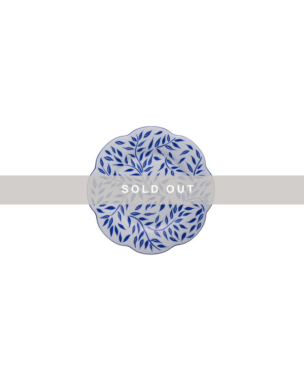Olive Bread + Butter Plate | Blue