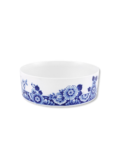Blue and White Fine Porcelain Salad Bowl Wedding Registry