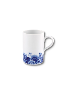 Blue and White Fine Porcelain Mug Wedding Registry
