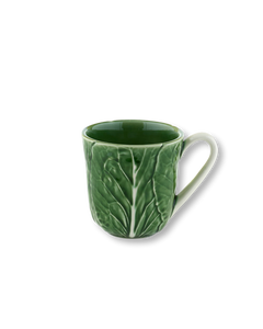 Green Cabbage Mug Available for Rent, Wedding Registry, and Purchase at Maison de Carine
