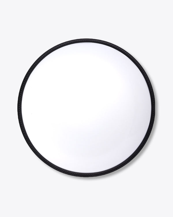 Soie Charger Plate | Black