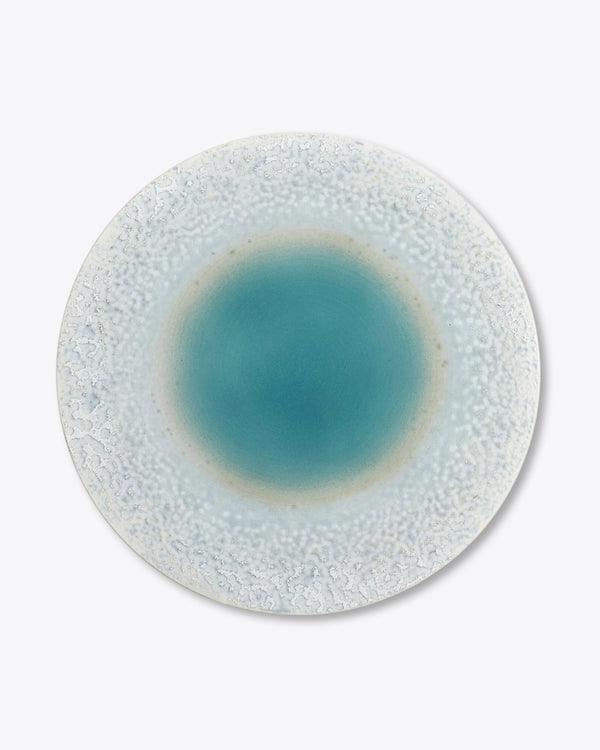 Droplet Flat Platter | Seafoam