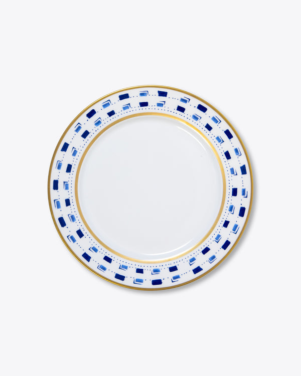 Flecks Dinner Plate | Rent | Blue