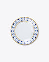 Flecks Salad + Dessert Plate | Rent | Blue