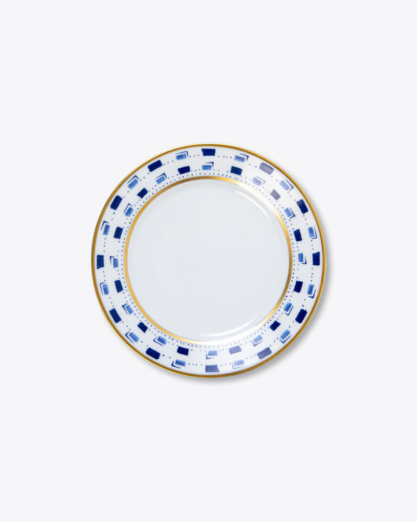 Flecks Salad + Dessert Plate | Rent | Blue