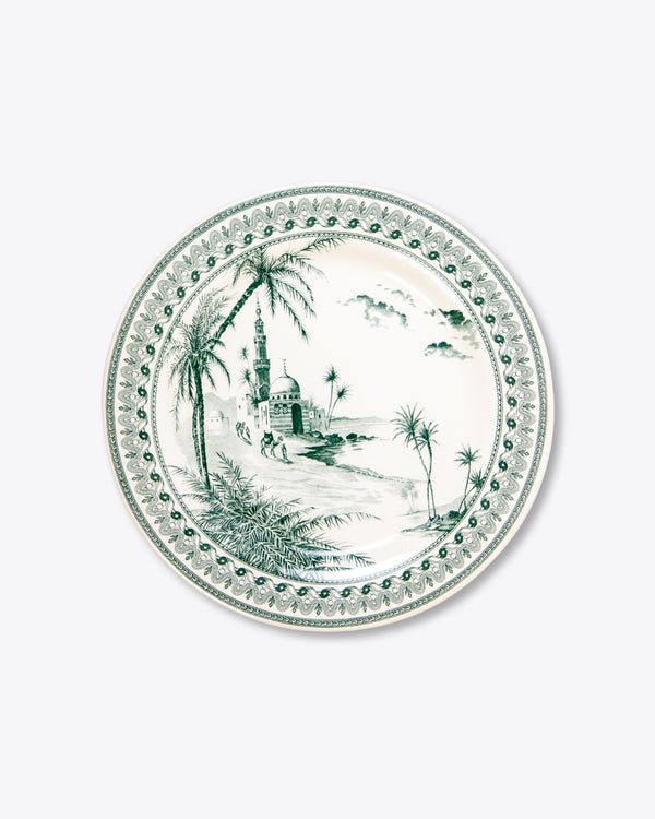 Thema Dinner Plate | Rent | Green