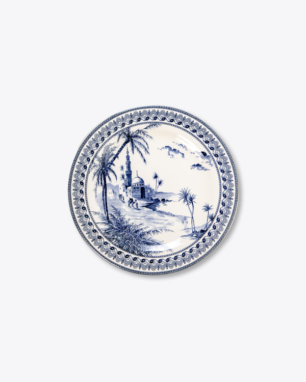 Thema Salad + Dessert Plate | Rent | Blue