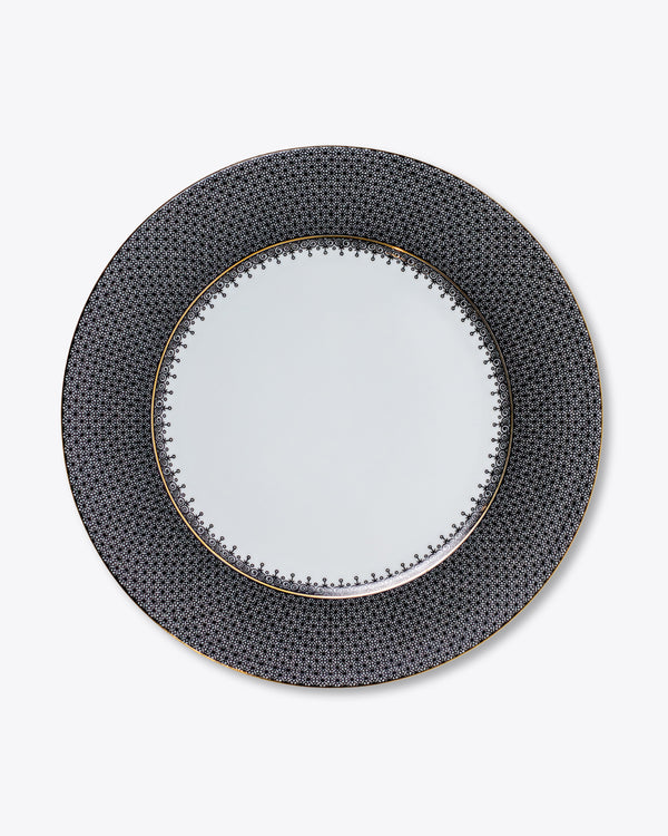 Lace Charger Plate | Black