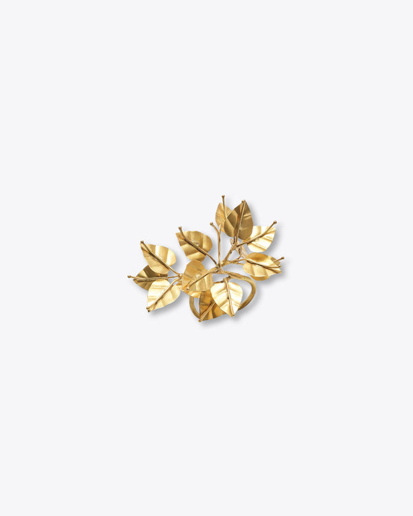 Leaves of Three Napkin Ring Set 4pc