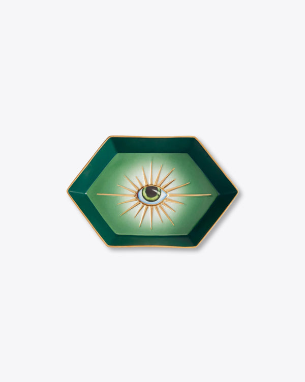 Lito Hexagon Tray | Green