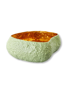 l'object matcha 14k gold large desert bowl serving bowl wedding registry