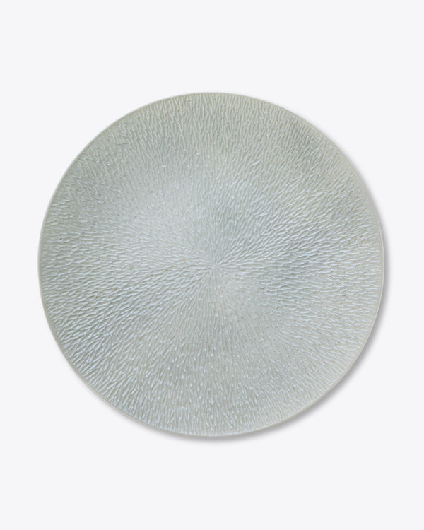 Mineral Charger Plate | Celadon | Rent