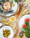 Soie Salad + Dessert Plate | Rent | White