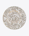 Olive Charger Plate | Rent | Gold
