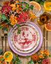 Lace Charger Plate | Rent | Pink