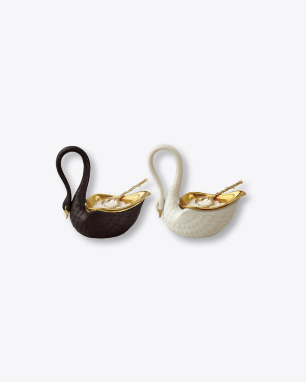 Swan Salt + Pepper Set