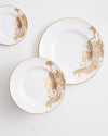 Gold Migration Bread+Butter Plate | Rent