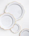 Houndstooth Bread + Butter Plate | Rent