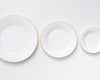 Croc Bijoux Salad + Dessert Plate | White