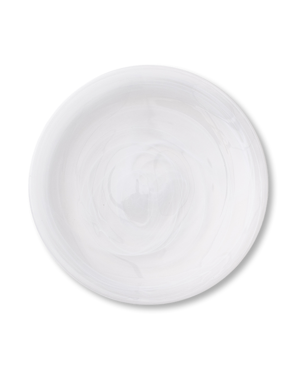 Alabaster Charger Plate | Snow