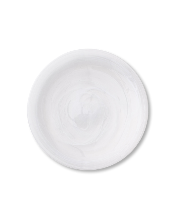 Alabaster Dinner Plate | Snow