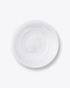 Alabaster Dinner Plate | Rent | Snow