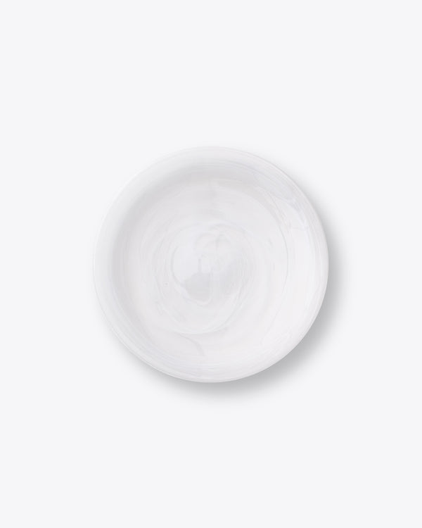 Alabaster Salad + Dessert Plate | Rent | Snow