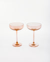 Angelou Coupe Set 2pc | Blush Pink