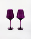 Angelou Wine Set 2pc | Amethyst