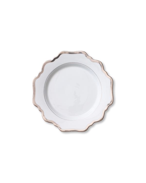 Anna's Antique Salad + Dessert Plate | Platinum | Set tof 3