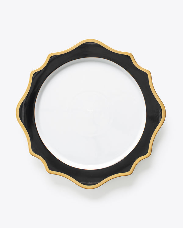 Anna's Palette Charger Plate | Rent | Black