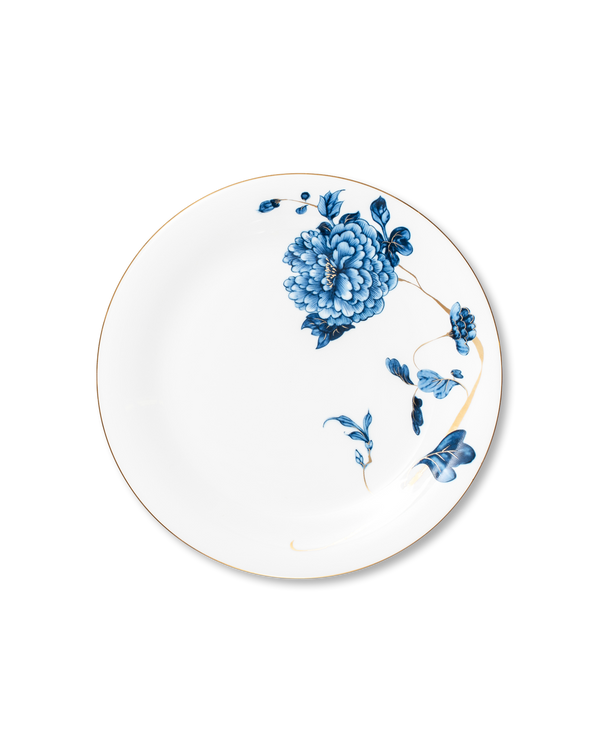 Blue Dahlia Dinner Plate