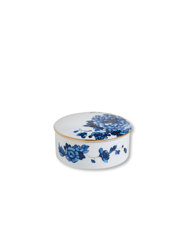 Blue Dahlia Jewelry Box