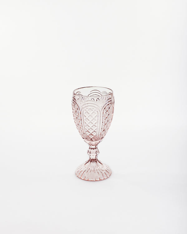 Browning Water Goblet | Rent | Blush